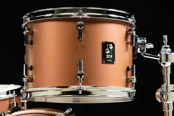 Sonor SQ1 24" 3-piece Shell Pack - Satin Copper Brown
