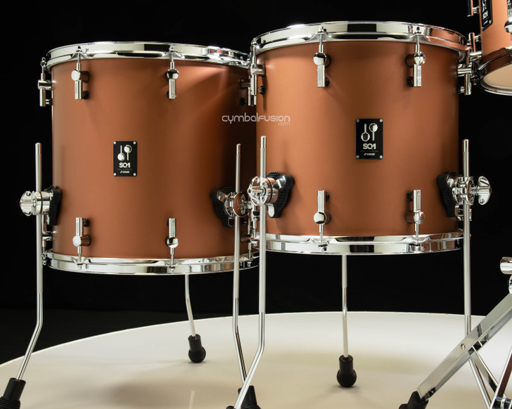 Sonor SQ1 22" 6-piece - Satin Copper Brown 8/10/12/14/16/22