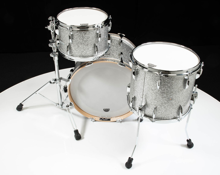 Sonor Vintage Series 3pc 12/14/20 (No Mount) - Vintage Silver Glitter