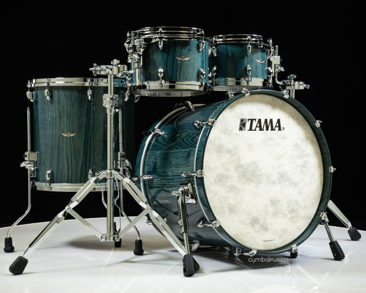 Tama Star Walnut 4pc Shell Pack  - Light Indigo Japanese Chestnut