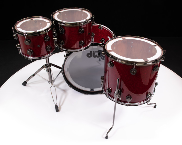 DW Collector's Pure Cherry 4pc Kit - Ruby Red Glass