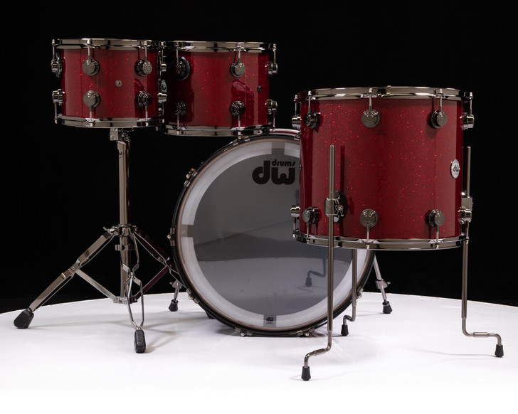 DW Collector's Pure Cherry 4pc Kit - Ruby Red Glass