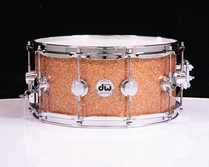 DW Collector's SSC Maple 6.5x14 Snare Drum - Champagne Glass