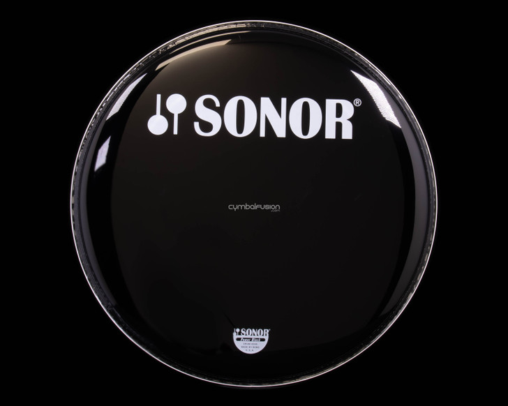 Sonor 18" Power Black Resonant Bass Drum Head PB-18B/L