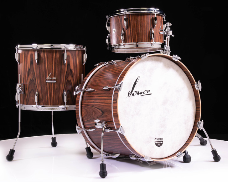 Sonor Vintage Series 3pc 13/16/22 No Mount - Rosewood