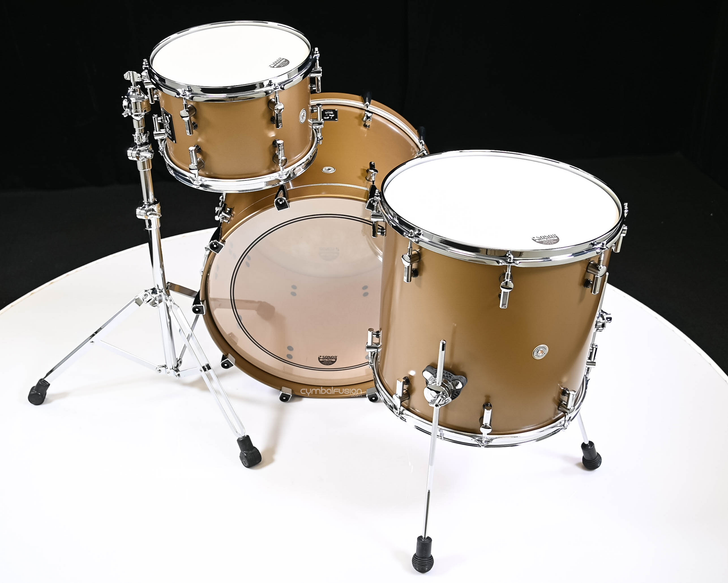 Sonor SQ1 22" 3-piece Shell Pack - Satin Gold Metallic