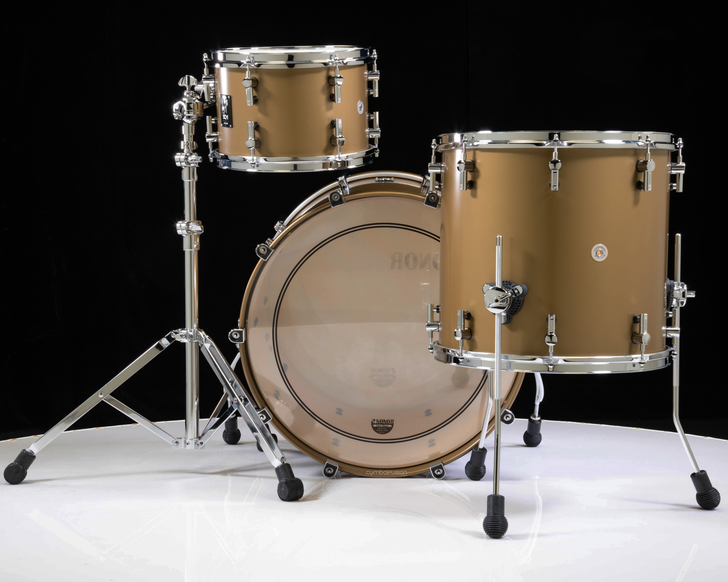 Sonor SQ1 22" 3-piece Shell Pack - Satin Gold Metallic