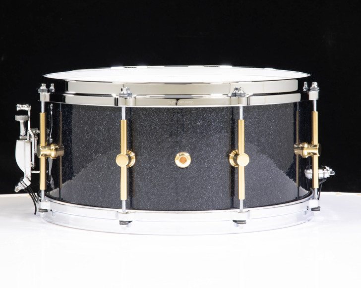 Canopus NV60-M1 6.5x14 Snare - Black Sparkle