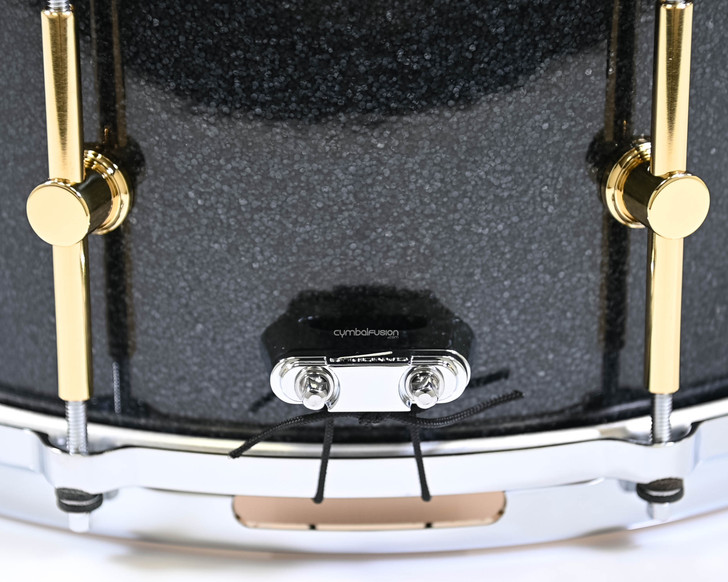 Canopus NV60-M1 6.5x14 Snare - Black Sparkle