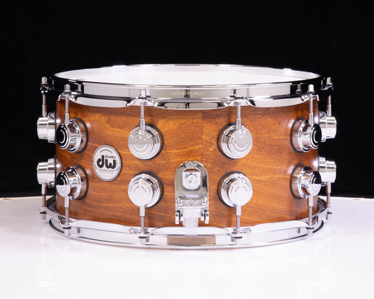 DW Collector's SSC Maple 7x14 Snare Drum - Honey Satin Oil