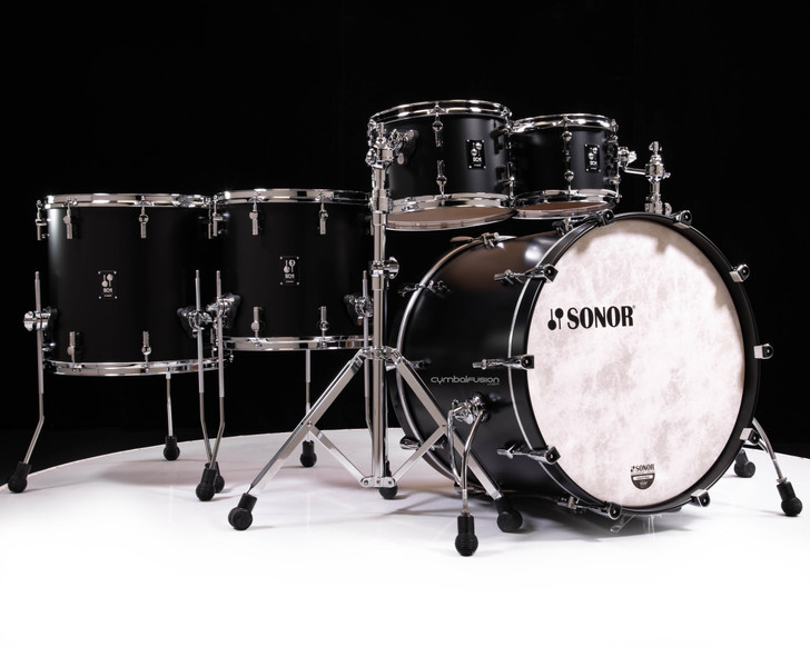 Sonor SQ1 22" 5pc Kit - GT Black- NEW 2022 Model