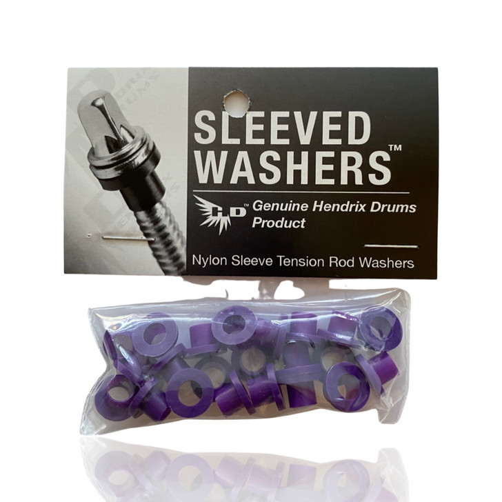Hendrix Sleeved Washers 20pc Purple