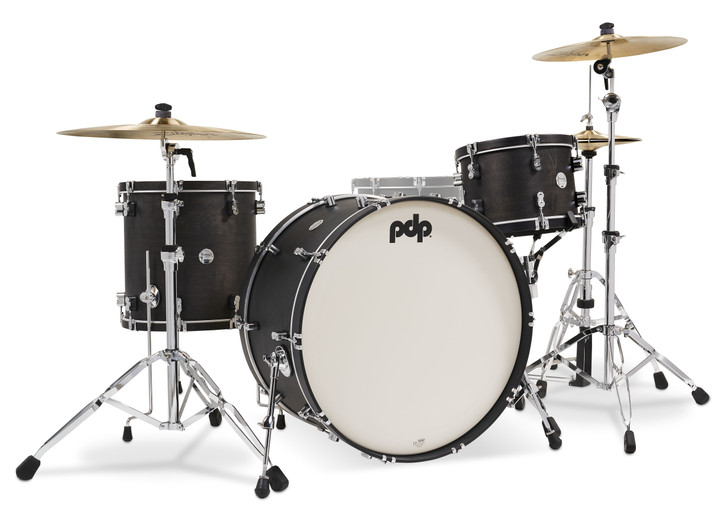 PDP Concept Classic 3pc 13/16/26 Ebony with Ebony Hoops