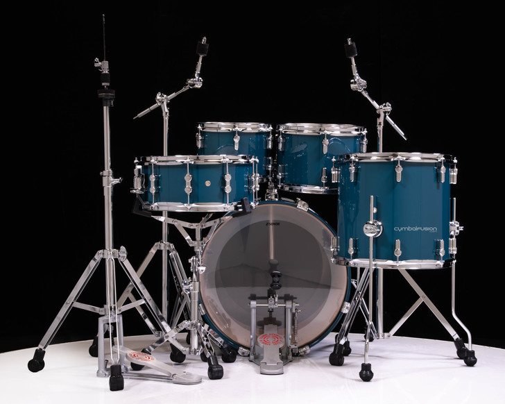 Sonor AQ1 Birch Studio Set with Hardware - Caribbean Blue