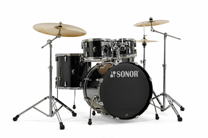 Sonor AQ1 Birch Stage Set - Piano Black (AQ1-STAGEWMCPB)