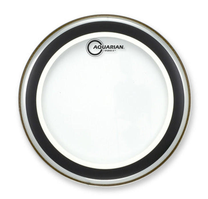 Aquarian Studio-X Clear 10mil Single Ply Drumhead with X Ring 14