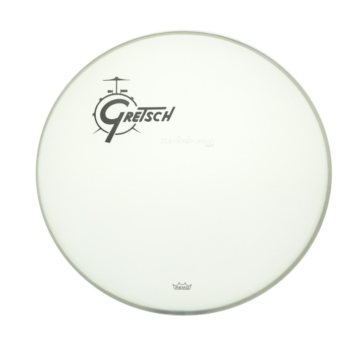 Gretsch Offset Logo Coated 20'' Bass Drum Head