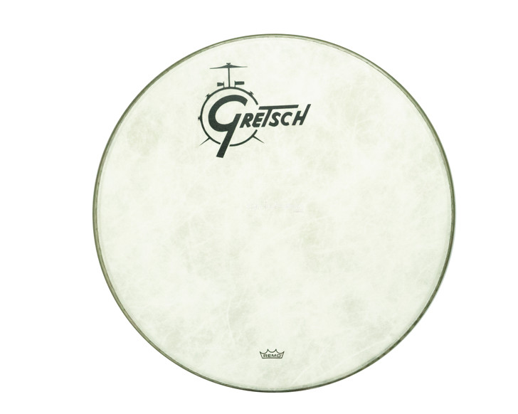 Gretsch GRDHCW22B 22 Broadkaster Logo Bass Drum Head Coated