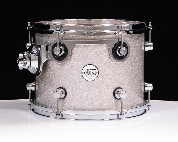 DW Design Series 9x12 Tom Silver Sparkle - New Old Stock