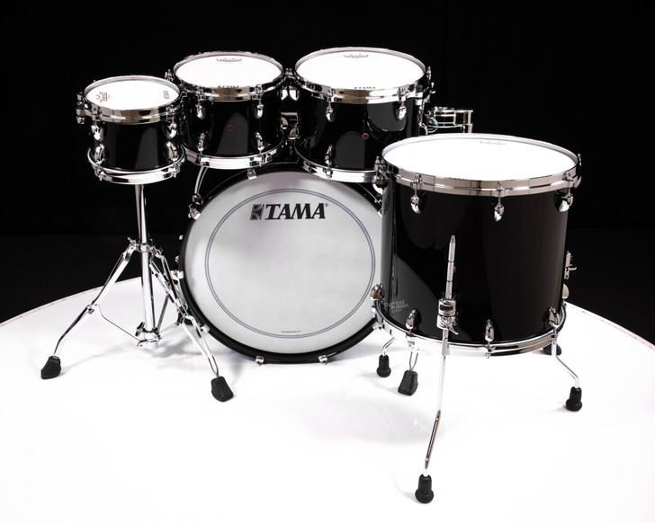 Tama Star Walnut 5pc Piano Black Shell Pack 8/10/12/16/22