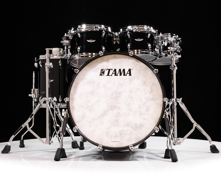 Tama Star Walnut 5pc Piano Black Shell Pack 8/10/12/16/22