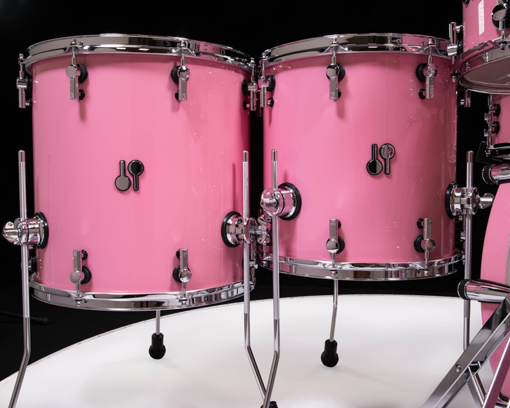 Sonor SQ2 6pc Beech Kit - Light Pink High Gloss 10/12/14/16/22/14SD
