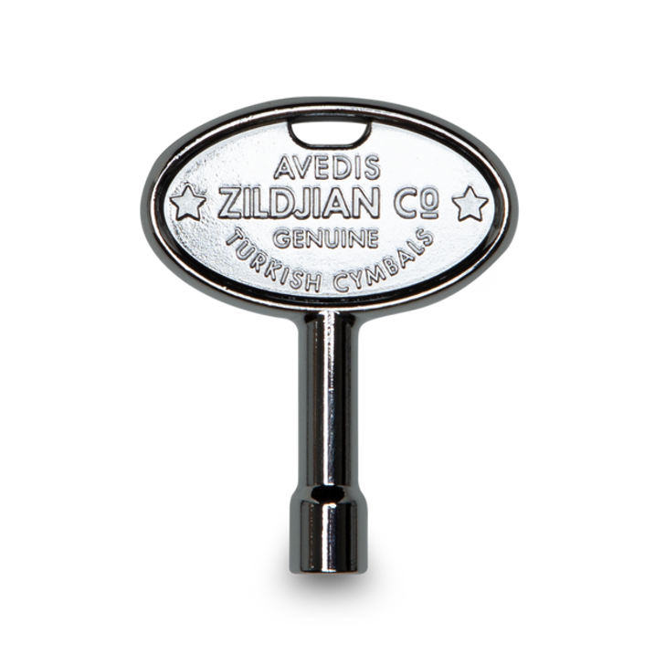 Zildjian Chrome Drum Key with Zildjian Trademark (ZKEY)