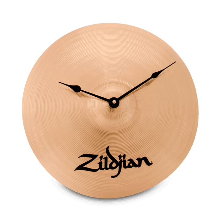 Zildjian 13'' Cymbal Wall Clock (M2999) front