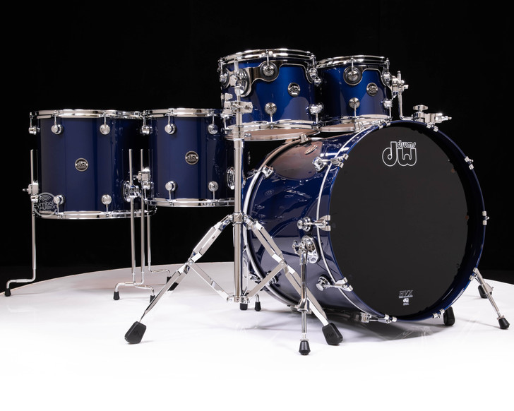 DW Performance 5pc Roadster Blue Metallic 10/12/14/16/22 (Roadster522)