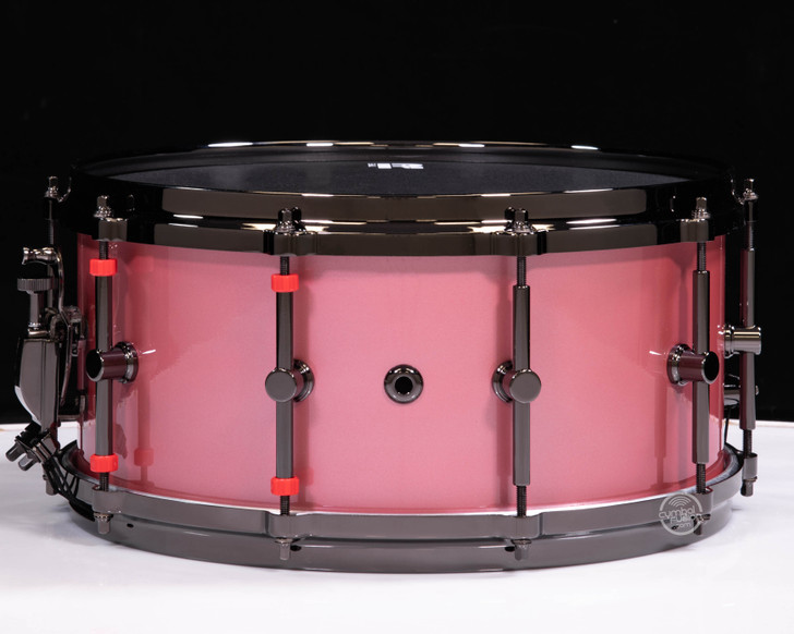 Canopus Type R 6.5x14 Sakura Metallic Snare Drum (MTR-1465DH-SMT-LQ)