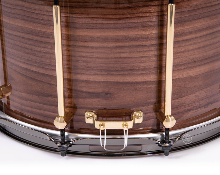 Noble & Cooley SS Walnut 8x14 Snare Drum - Natural Gloss
