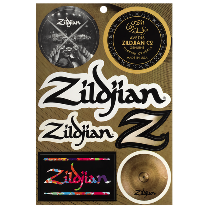 Zildjian Vinyl Sticker Sheet (ZSTSHEET)