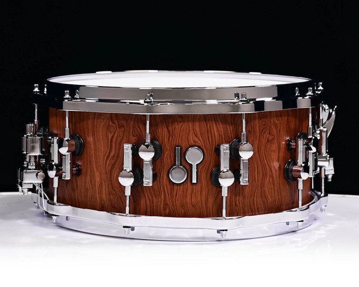 Sonor SQ2 14x6.5 Medium Beech Snare Drum - Bubinga Replica Veneer