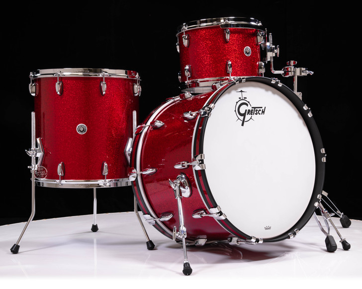 Gretsch Brooklyn Series 3pc Kit - Red Sparkle