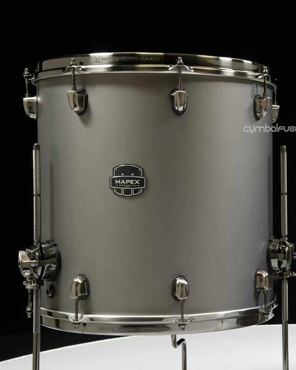 Mapex Saturn Evolution Maple 12x14 Tom - Gun Metal Gray (SEF1412MBPG)