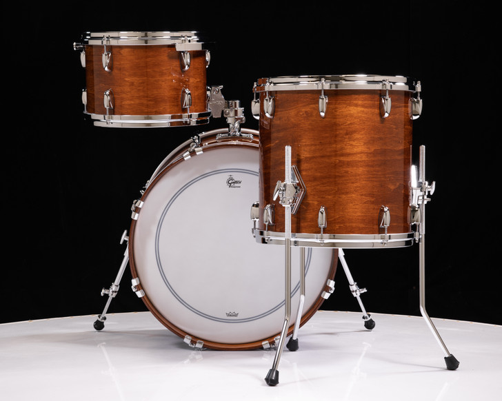 Gretsch USA Custom 3pc - Gloss Mahogany 8x12, 14x14, 14x20 w/Mount