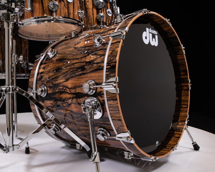 DW Collector's Exotic 6pc SSC Maple Shells - Royal Ebony High Gloss