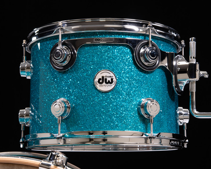 DW Collector's 4pc Maple/Mahogany Kit - Teal Glass