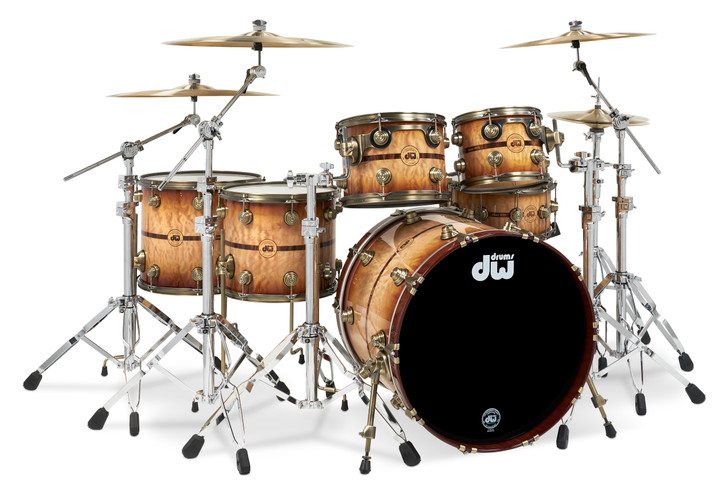 DW 50th Anniversary 6-Piece Kit w/ Antique Gold Hardware (DRKT2250A)