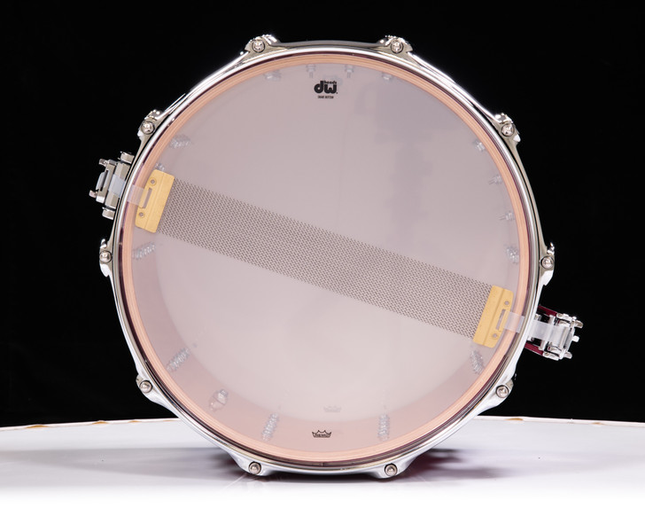 DW Collector's 7x14 Birch Snare - Candy Pink over Kurillian Birch