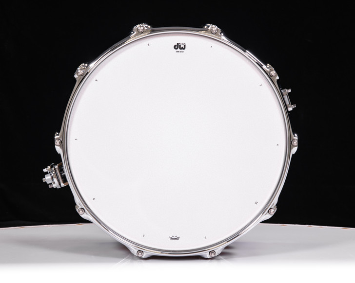 DW Collector's 7x14 Maple Snare - Hard Satin Mapa Burl