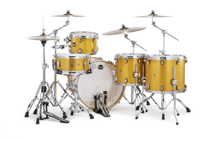 Mapex Mars Birch 5pc Crossover Shell Pack - Sunflower Sparkle