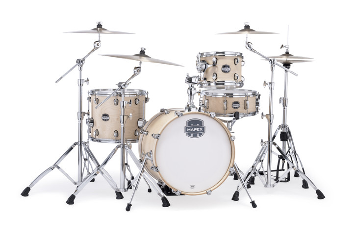 Mapex Mars Maple 4pc Bop Shell Pack - Natural Satin