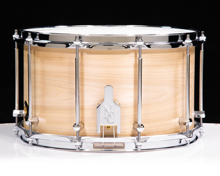Noble & Cooley Solid Shell Classic Series Tulip 8 x 14 Snare - Natural Oil