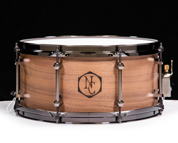 Noble & Cooley 6.5x14 Walnut Series Snare - Natural Matte Lacquer