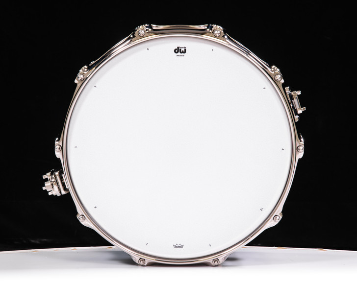 DW Collector's Stainless Steel 6.5x14 Snare Drum w/Nickel HW