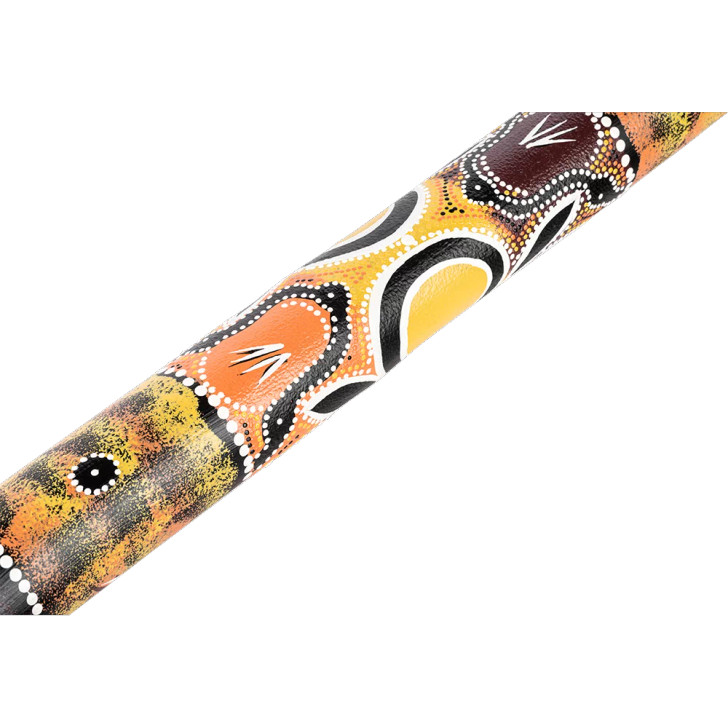 Meinl Hand-Painted Didgeridoo, 47" Wood, Red (DDG1-R)