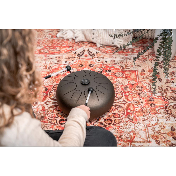 Meinl Sonic Energy 12" Steel Tongue Drum - A Akebono, Vintage Brown