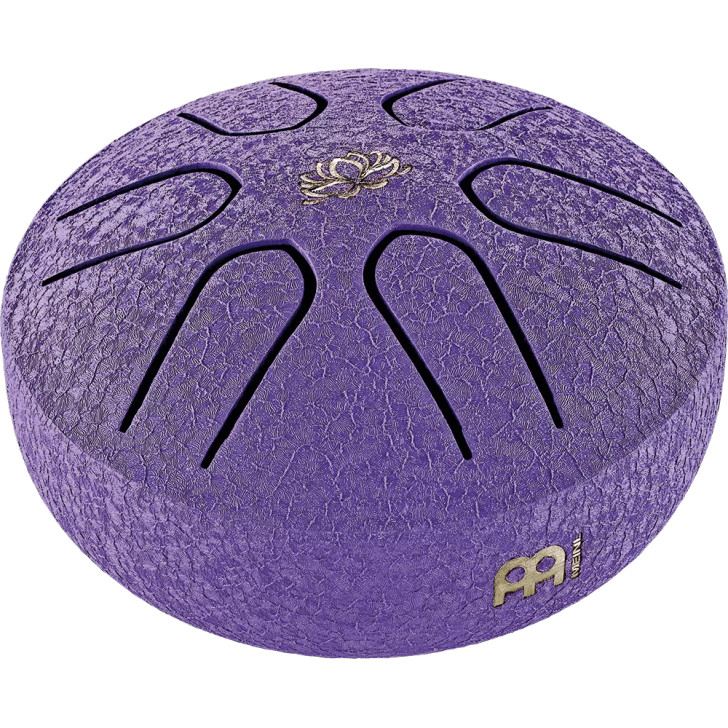 Meinl Sonic Energy 3" Pocket Steel Tongue Drum - A Major, Lotus Flower Purple (PSTD1PLF)