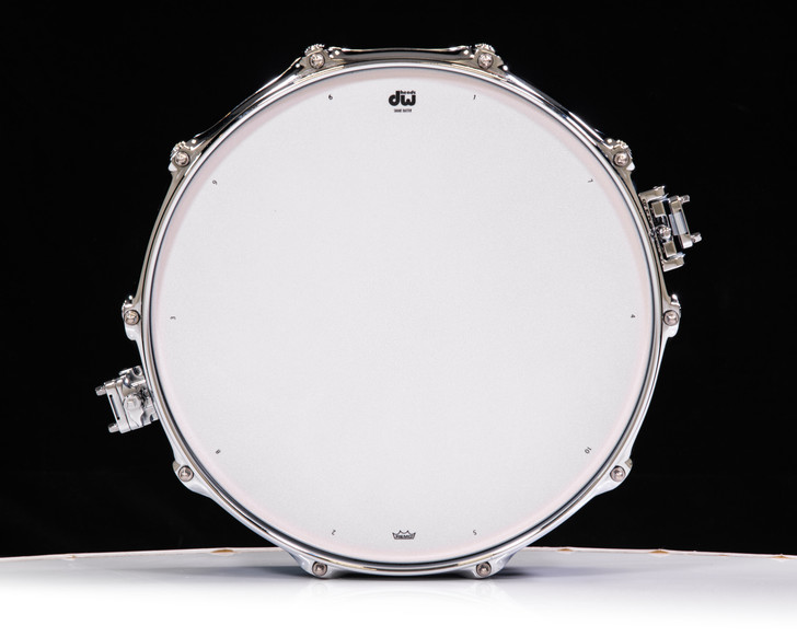 DW Collector's SSC Maple 3.14x14 Pi Snare - Blue Glass